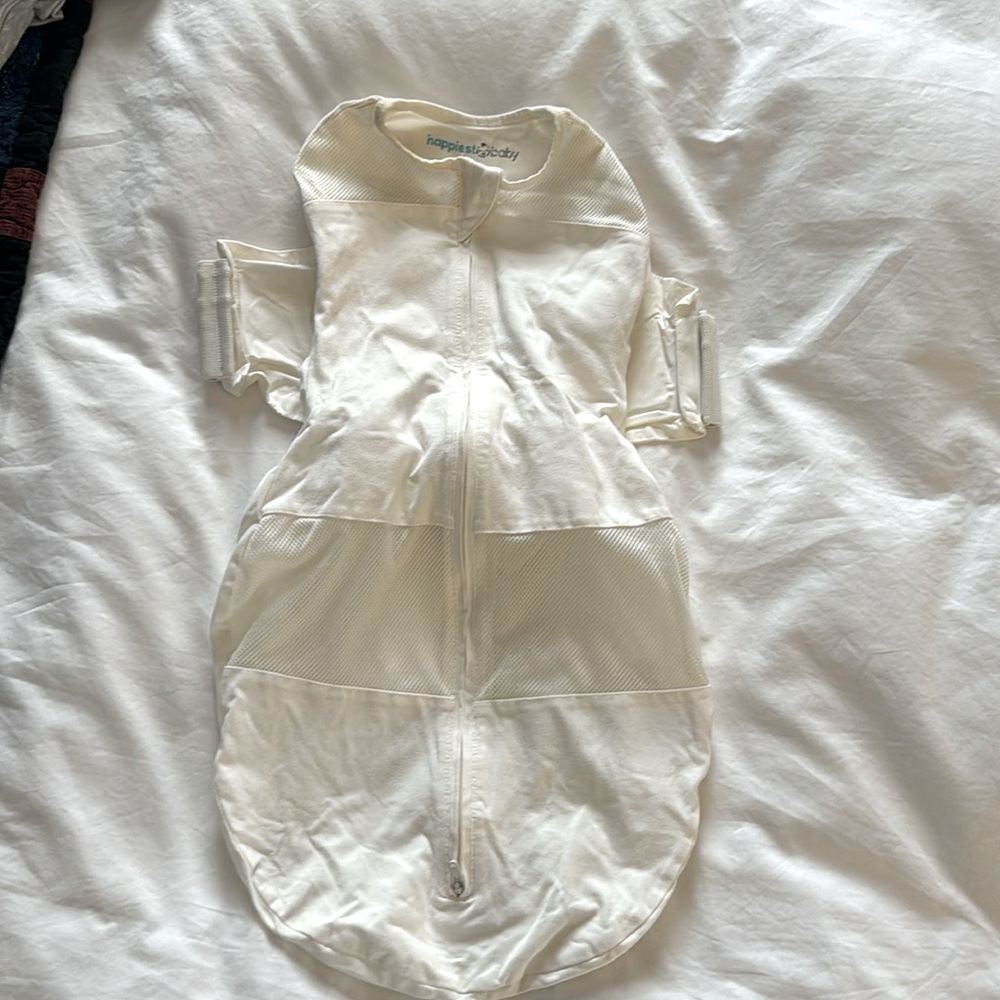 Snoo sleep sack size M ivory/white